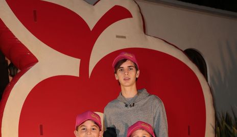  Mauricio Farías, Jerónimo Rangel y Miguel Farías.