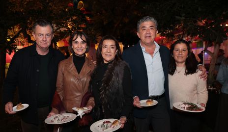  Rafael González, Marisol Pérez, Mónica González, Mauricio Medellín y Pili Álvarez.
