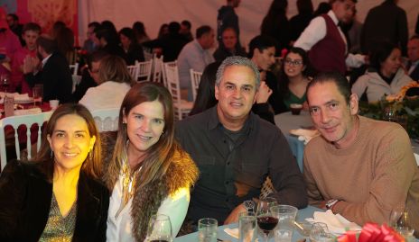  Ana Madrigal, Sofía Benavente, Alfredo Noyola y Dario Güemes.