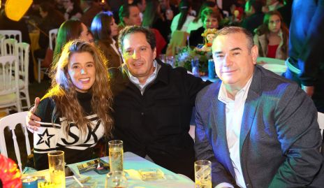  Sofía López, Jorge Morales y Julio Herrera.