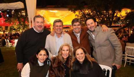  Jacobo Payán, Galo Galván, Paco Leos, Alberto Rangel, Vero Conde, Claudia Quiroz y Paty Fernández.