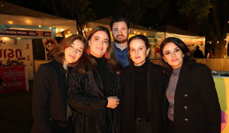  Priscila Martínez, Carlota de la Garza, Federico Prieto, Romina Madrazo y Gaby Gómez.