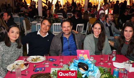  Paola Alcántara, Francisco Portillo, Daniel Mancilla y Cinthia Veliz.