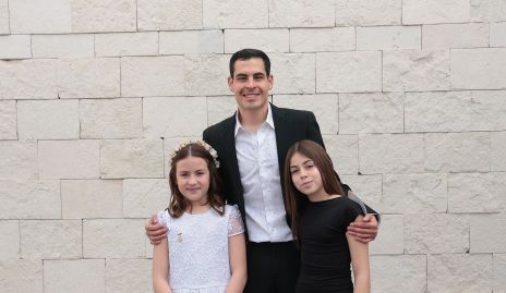  Sofía Coulon, Tito Fernández y Andrea Coulon.