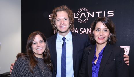  Andrea González Estalantes, José María Herrera y Mariana Estalantes.