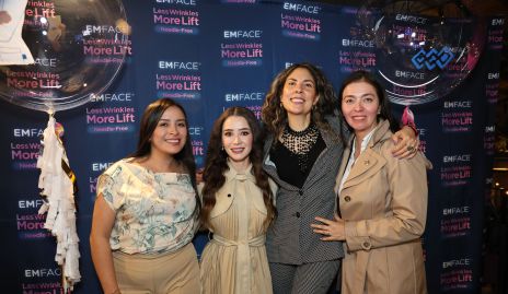  Gisela Aguilera, Geraldy Morales, Malena González y Rocío Martínez.