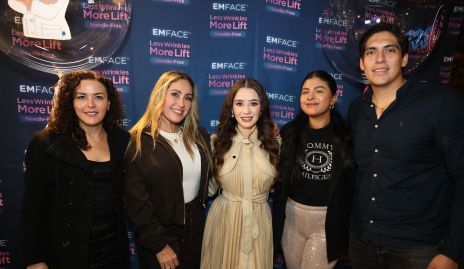  Alma Hernández, Helen Escarestita, Geraldy Morales, Scarlett Mayorga y Fernando.