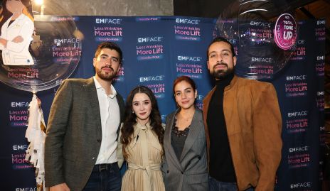  Jorge Acosta, Geraldy Morales, Helen Valden y Moris Pereda.