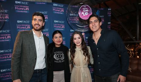  Jorge Acosta, Scarlett Mayorga, Geraldy Morales y Fernando.