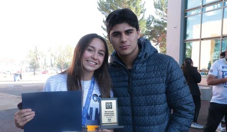 María Paula y Gustavo Díaz.