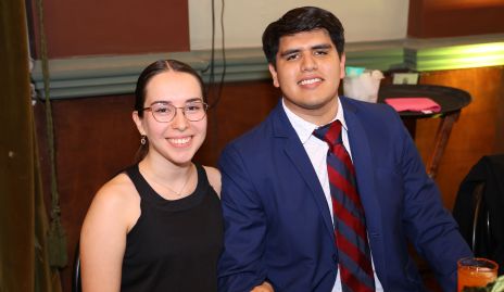  Zaira Valdez y Diego Díaz.