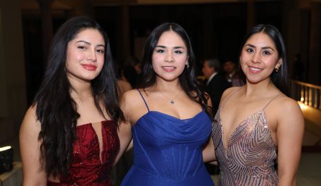  Daniela López, Andrea González y Ashley Monroy.
