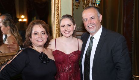  Irme García de Gámez, Arantxa Gámez y Emilio Gamez.