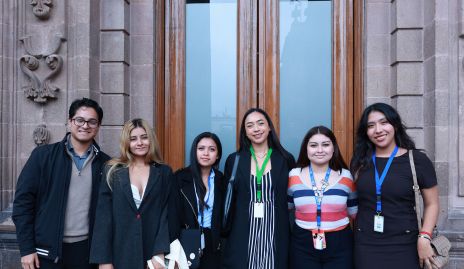  Luis Alberto, Vania Esquivel, Fátima Cárdenas, María Vega, Julia Chávez y Karen Jaimes.