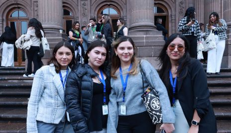  Mayela Zaragoza, Itzel Rodríguez, Sofía Bargues y Fátima Rivas.