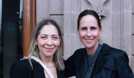  Lorena Aldrete y Adriana Pedroza.