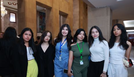  Danna Ibarra, Marian López, Viridiana Cortés, Daniela Palisada, María José Echenique y Alondra Domínguez.