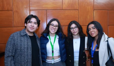  Osmar Padrón, Sofía Aguilera, Camila Mata y Mariana Rodríguez.
