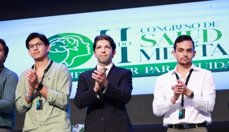  José Miguel Rodríguez y su equipo de organizadores.