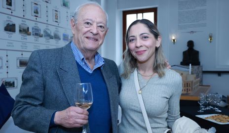 Pablo Aldrete y su hija Lorena Aldrete.