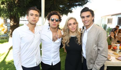  Oscar Ruiz, Juan Pablo Ruiz, Mónica Torres y Jaime Ruiz.