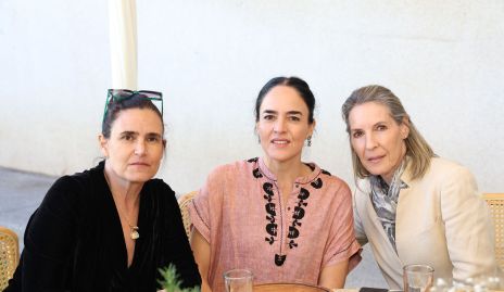  María Clara Abaroa, Nancy Puente y Elena Sampere.