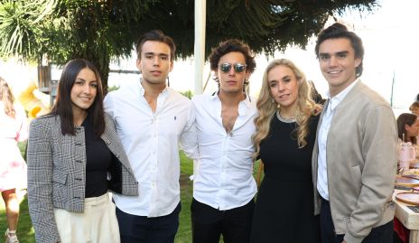  Ximena Nieto, Oscar Ruiz, Juan Pablo Ruiz, Mónica Torres y Jaime Ruiz.