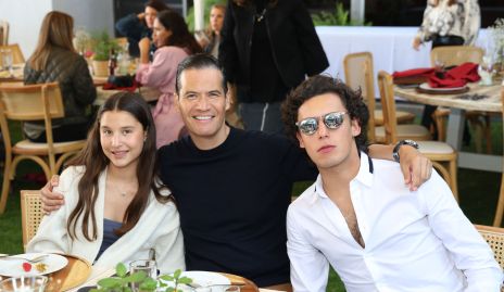  Alexa Zapata, Sergio Zapata y Juan Pablo Ruiz.