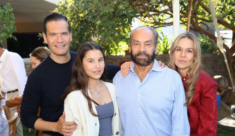  Sergio Zapata, Alexa Zapata, Óscar Torres y Marcela Torres.
