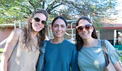  Benilde Hernández, Elisa Ramírez y Cristina Rivero.