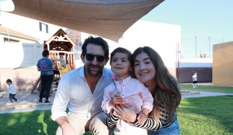 Santiago López, Jerónimo Leos y Silvana Zendejas.