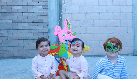 Jerónimo, Ricardo e Íñigo.