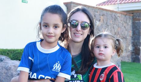  Martina Zárate, Catalina Abud y Lorenza Abud.