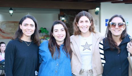  Elisa Ramírez, Yusa de la Rosa, Martha de la Rosa y Cristina Rivero.