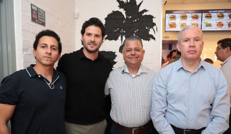  Diego, Claudio Meade, Rolando Sosa y Orlando Espinoza.