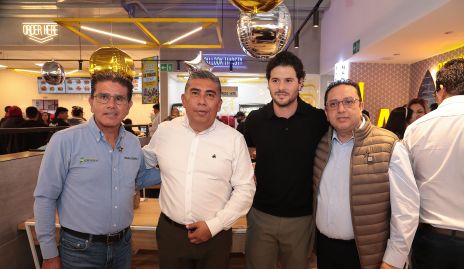  Héctor Andrade, Juan Manuel Navarro, Claudio Meade y Juan Manuel Ruiz.