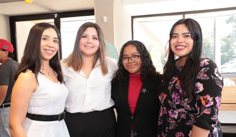  Dulce María Moreno, Mariela, Daniela Balderas y Joselyn Fiscal.