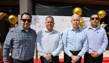  Christian Calixto, Rolando Sosa, Orlando Espinoza y Jesús Olague.