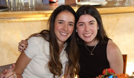  María Cueli y Andrea Vilet.