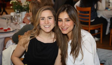  Camila Fernández y Claudia Rodríguez.