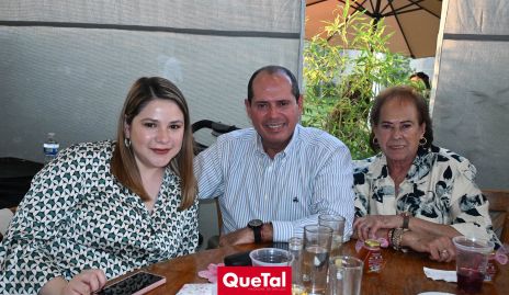  Ximena Lara, Arnulfo Sánchez y Benilde Sánchez.