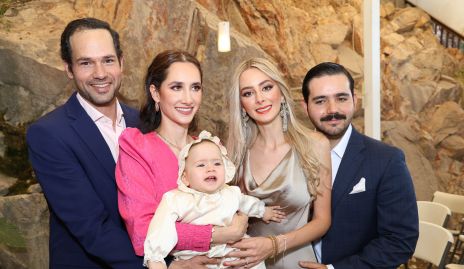  José Guillermo Ortiz, Lili Guerrero, María Julia, Valeria Guerrero y Mauricio Mahbub.