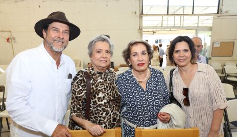  Ricardo Ortiz, María Ortiz, Soco Ortiz y Alejandra Martínez.