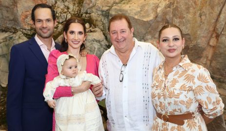  José Guillermo Ortiz, Lili Guerrero, María Julia, José Oscar Guerrero y Lizzete Arnau.