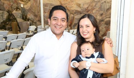  Antonio Martínez, Antonello Martínez y Nayeli Moncada.