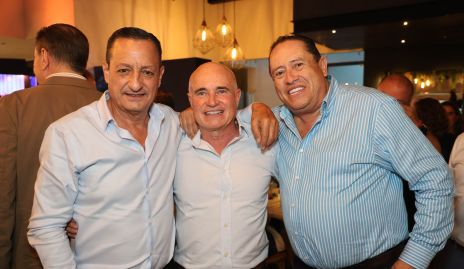  Alejandro Díaz de León, Tomás Alcalde y Adolfo Arriaga.