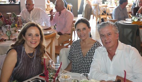  Paty Fernández, Claudia Martínez y Jorge Gómez.