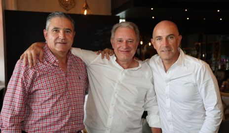  Pepe Maza, Enrique Minondo y Juan Carlos Nieto.