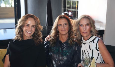  Laura del Villar, Marcela Gómez y Claudia Quiroz.