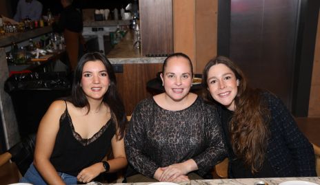  Mimí Navarro, Andrea Díaz Infante y Lorena de la Parra.